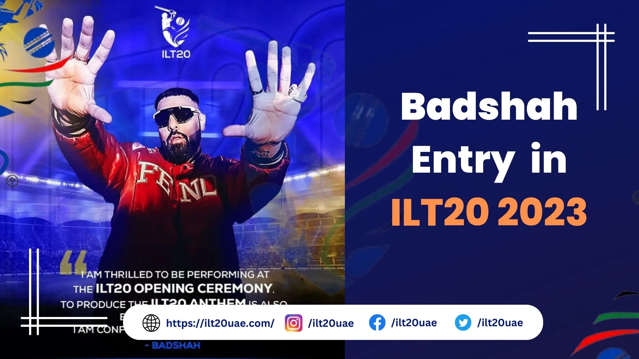 Badshah-Entry-in-ILT20-2023