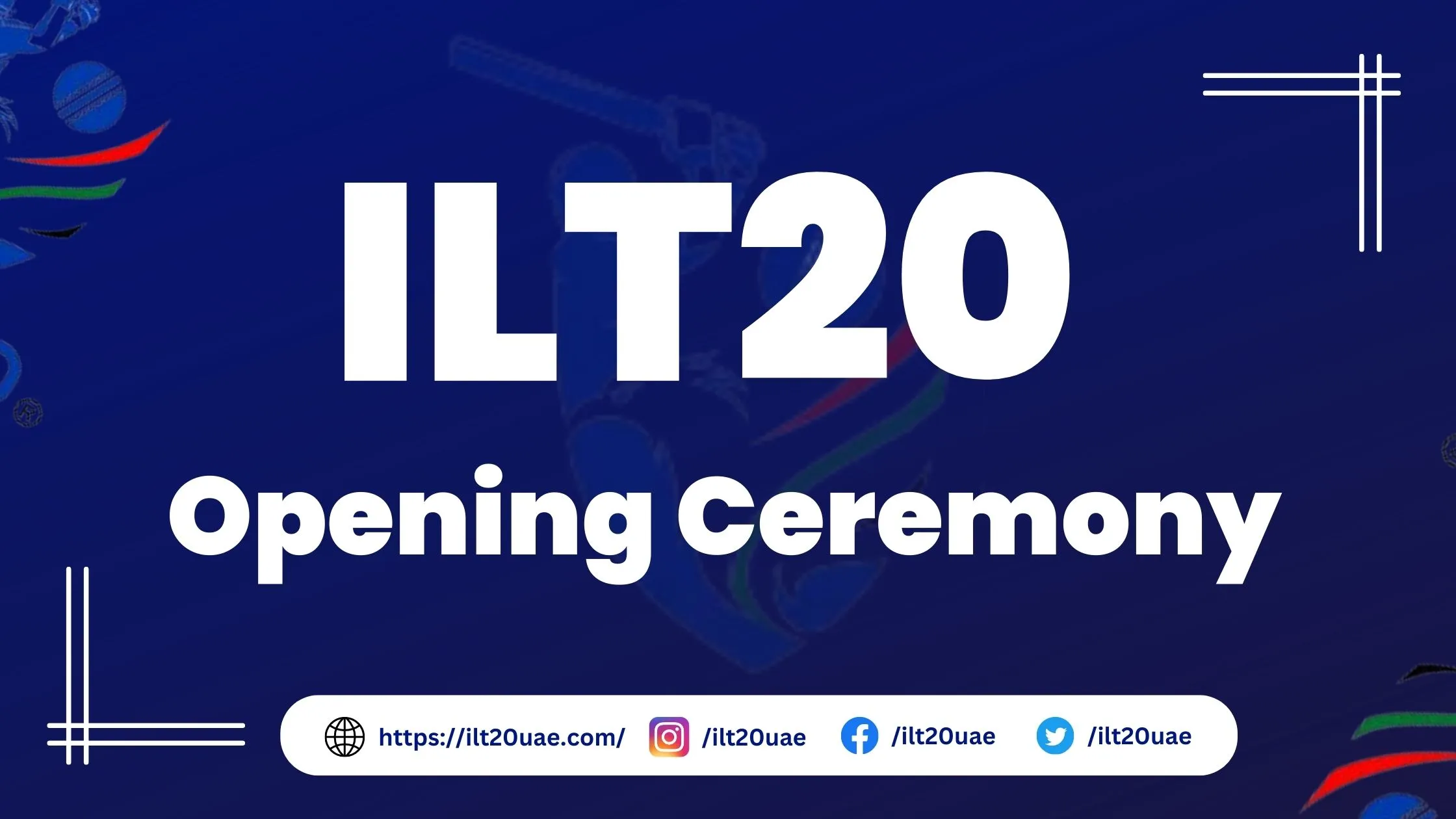 ILT20 opening ceremony