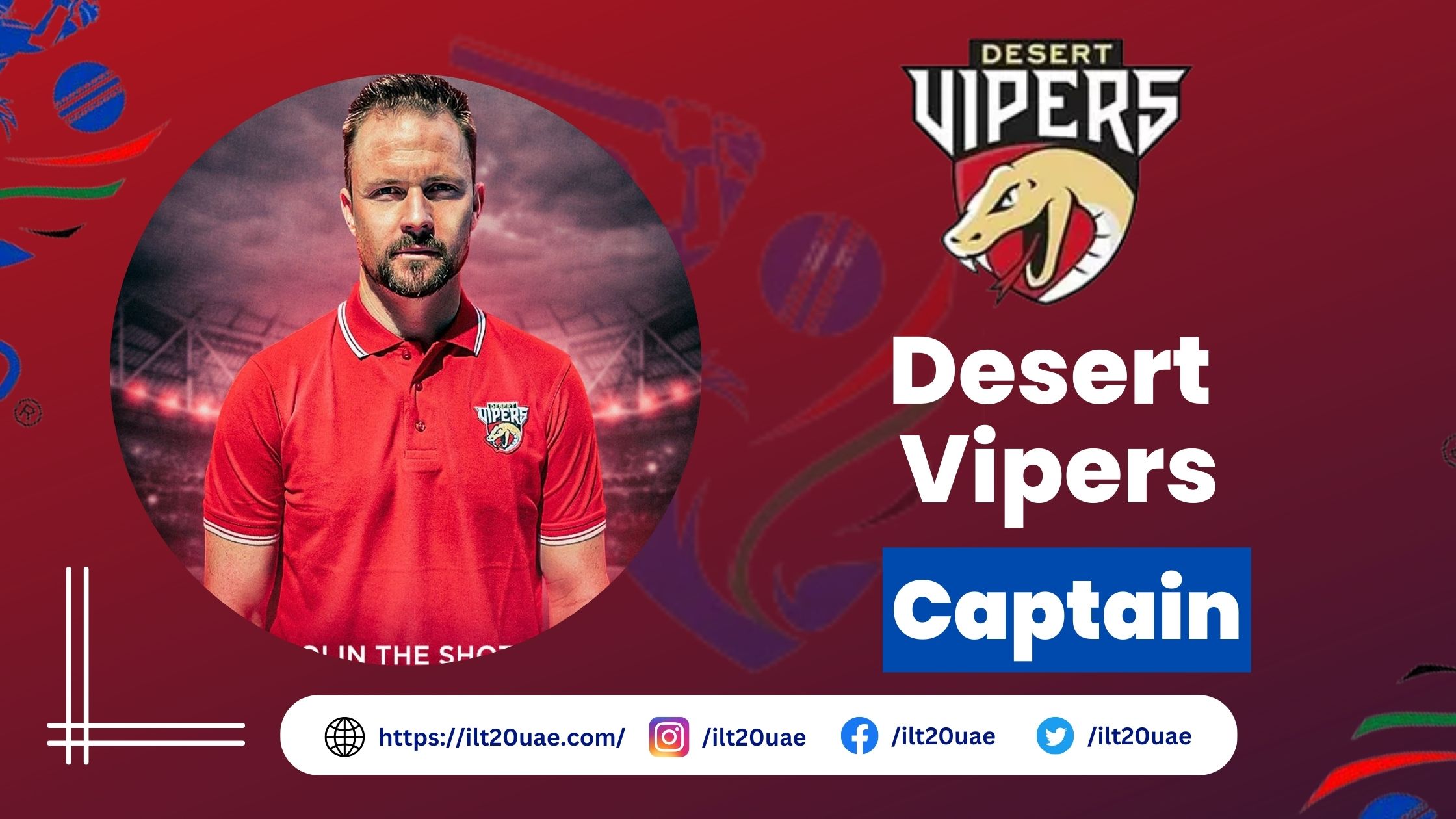 Desert Vipers captain