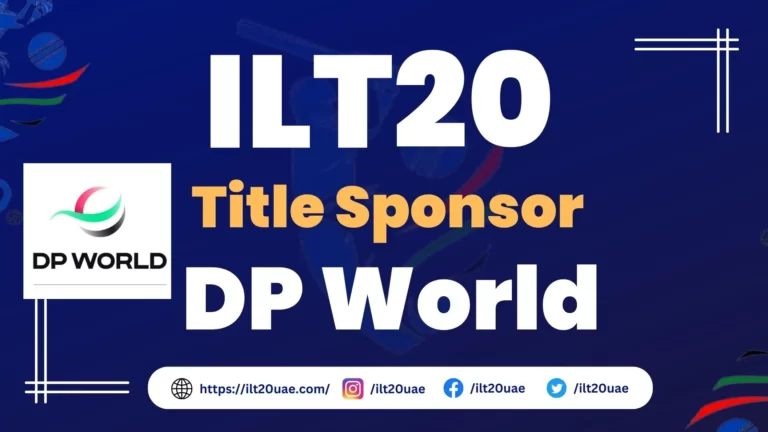 ILT20 Title Sponsors | DP World International League T20