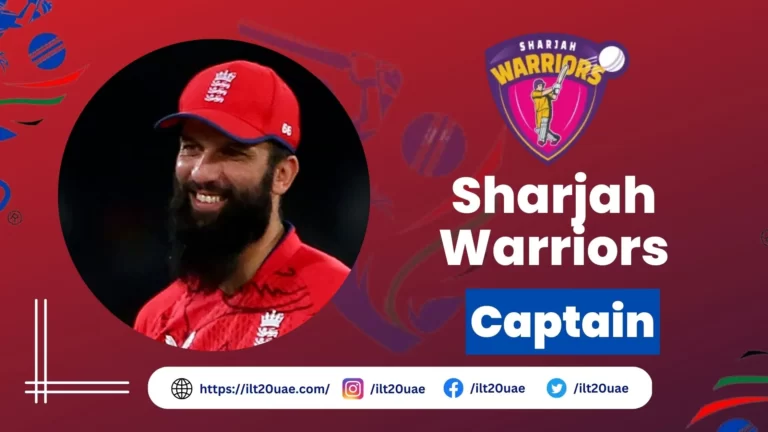 Sharjah Warriors Captain: Moeen Ali, Stats and Records