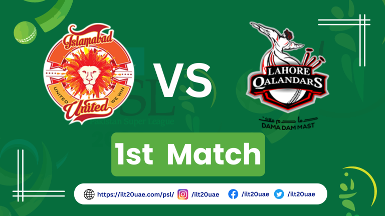 Islamabad United vs Lahore Qalandars Live Streaming | PSL Live Score