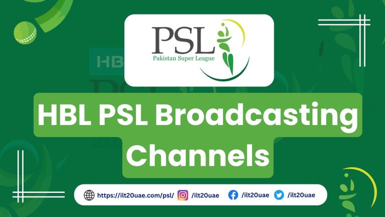 HBL PSL Broadcasting Channels 2024 | PSL Broadcasting Rights