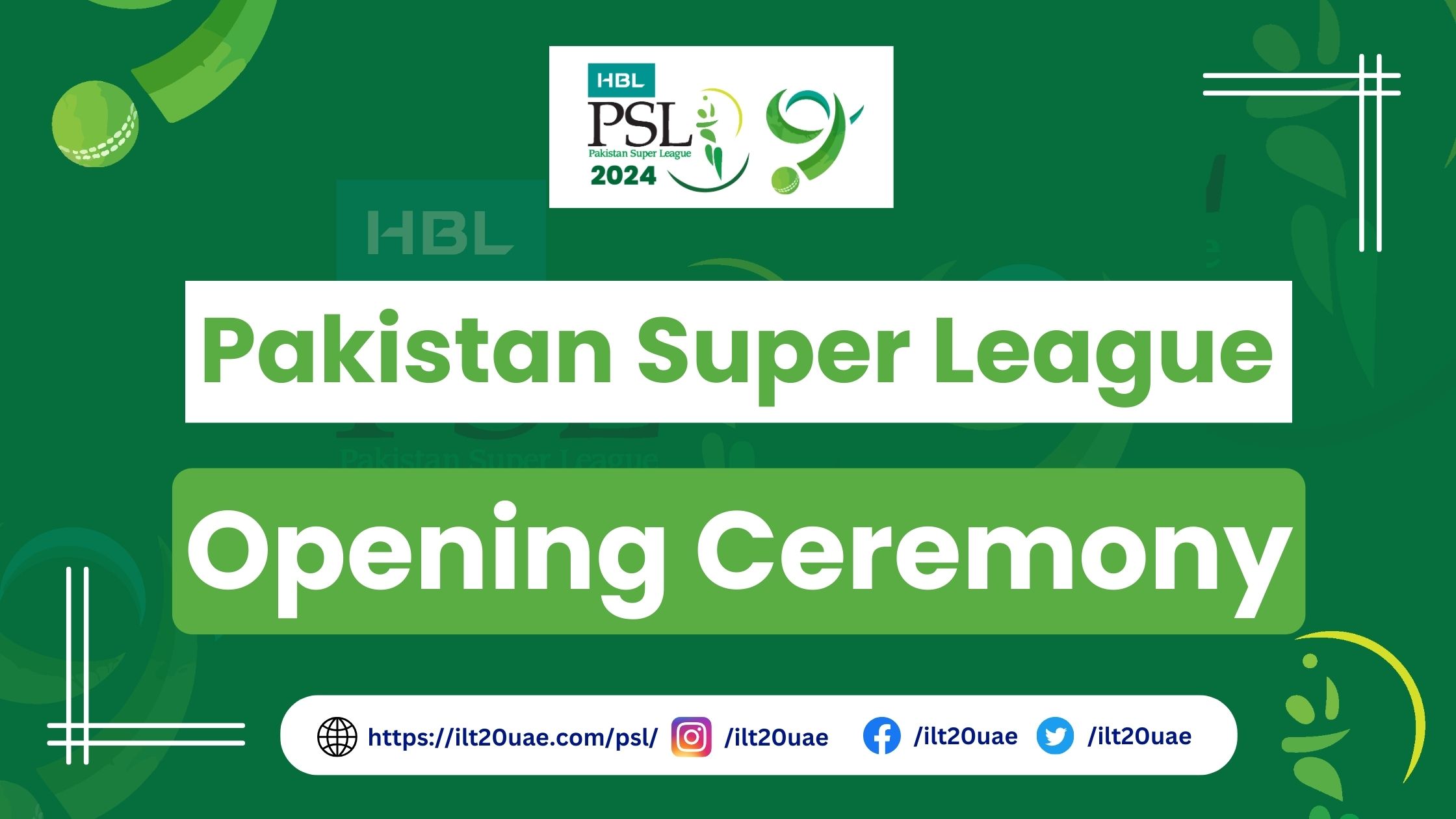 Pakistan Super League psl opening ceremony