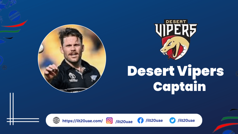 Desert Vipers Captain 2025: Lockie Ferguson, Stats and Records