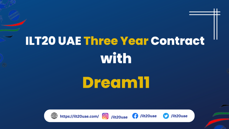 DP World ILT20 & Dream11 ink three-year deal