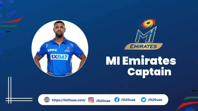 MI Emirates Captain: Nicholas Pooran, Stats, Records