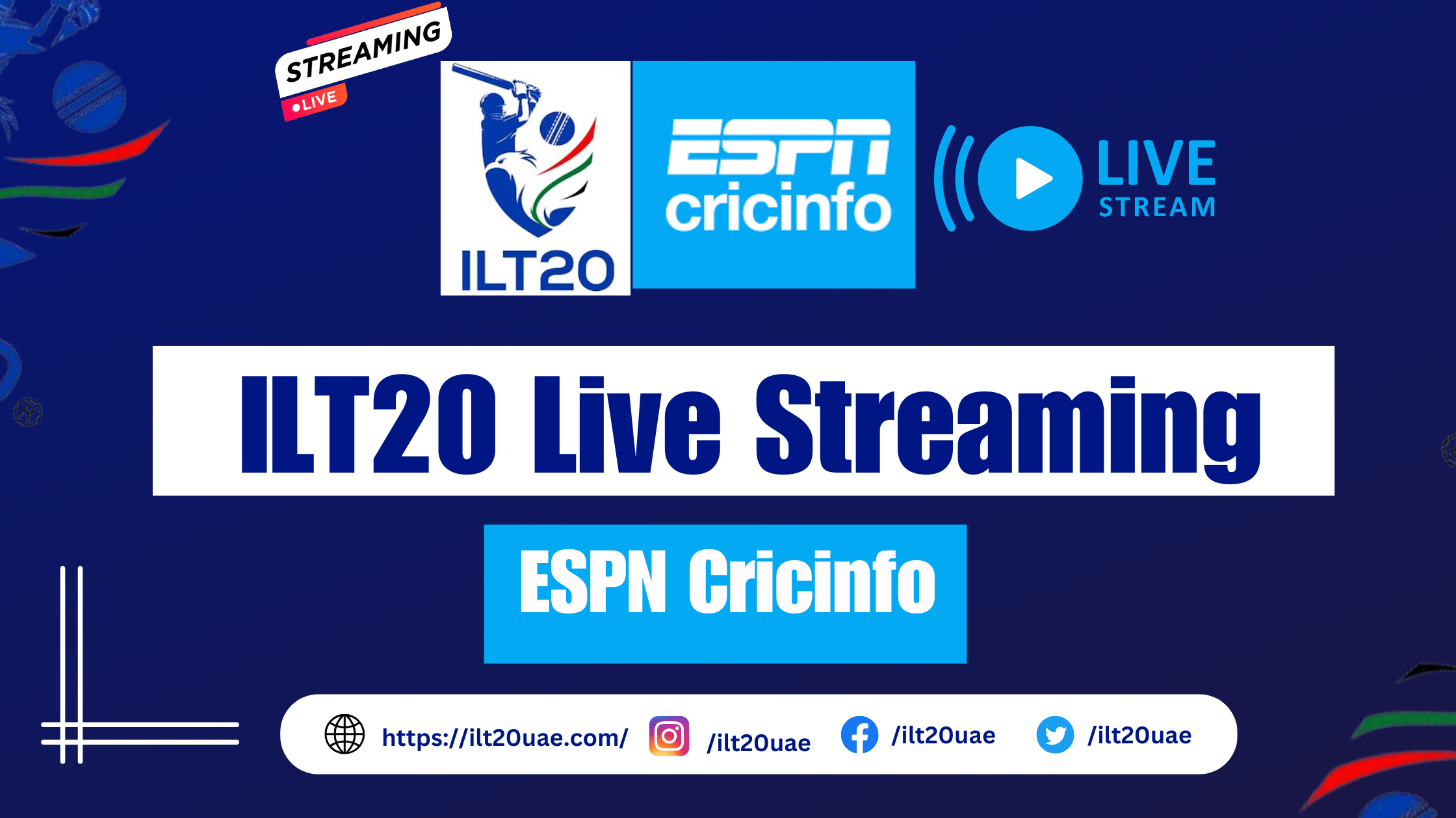 ILT20 Live on ESPNcricinfo