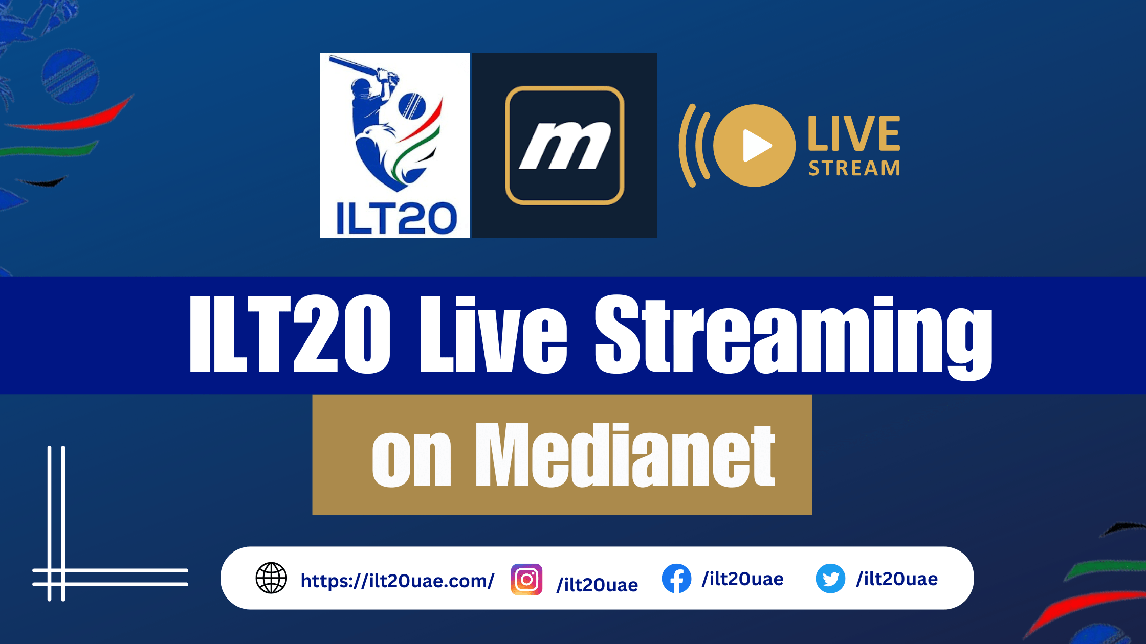 ILT20 Live on Medianet