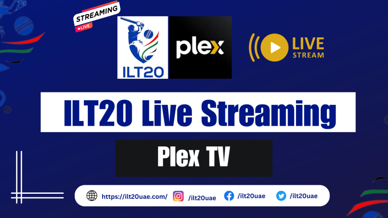 ILT20 Live on Plex TV