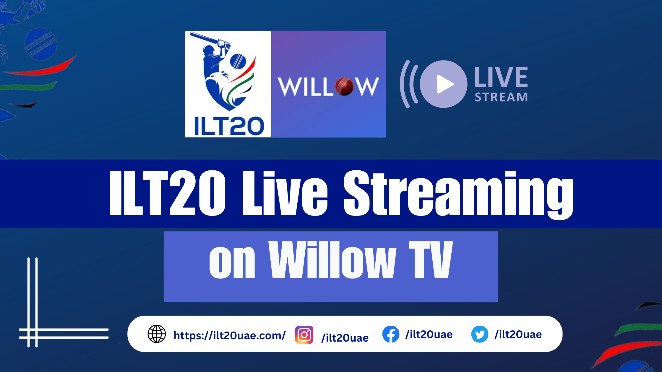 ILT20 Live on Willow TV