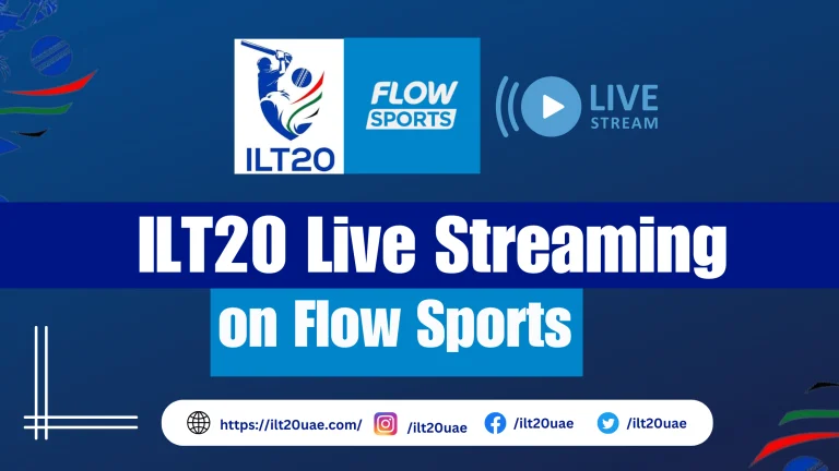 ILT20 Live on Flow Sports