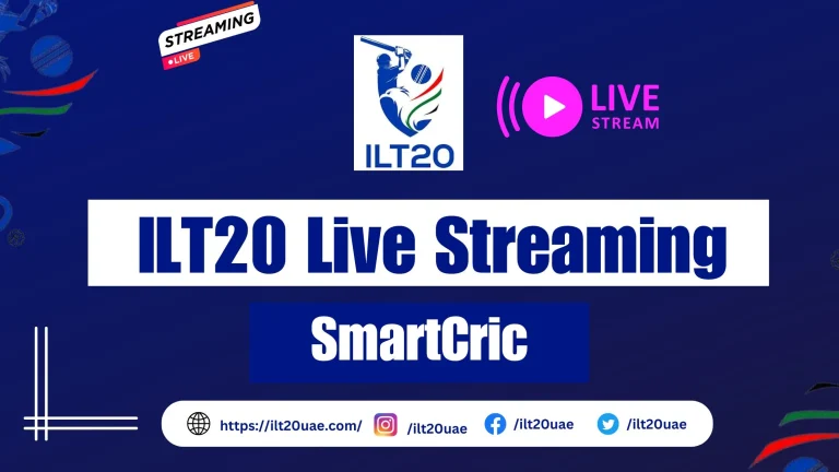 Watch SmartCric Live Streaming for ILT20 Season 3rd 2025