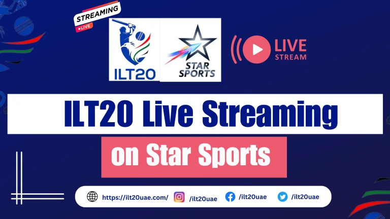 ILT20 Live on Star Sports